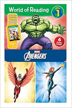 Amazon Com World Of Reading Avengers Boxed Set Level 1