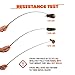M KITCHEN WORLD Marshmallow Roasting Sticks - Telescopic Smores Skewers Hot Dog Extending Stainless Steel Fork - Extra Long 3.75 FT-45 inches - Set of 5 - Fire Pit, Camping, Campfire, Bonfire Kids