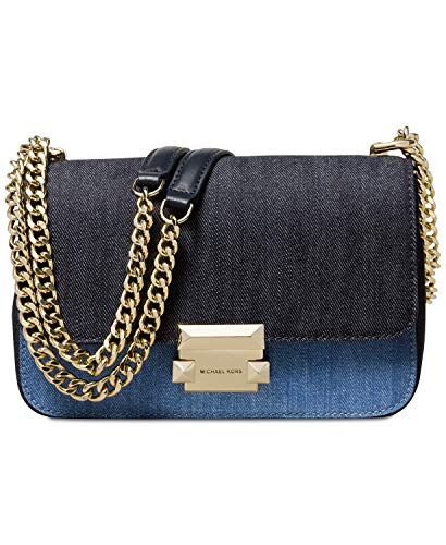 MICHAEL-Michael-Kors-Sloan-Denim-Chain-Small-Shoulder-Bag