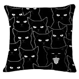 Lyn Cotton Linen Square Throw Pillow Case Decorative Cushion Cover Pillowcase for Sofa 18 