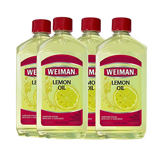 Weiman Lemon Oil Wood Polish 16 Fluid Ounce (4 PACK) Pricepulse