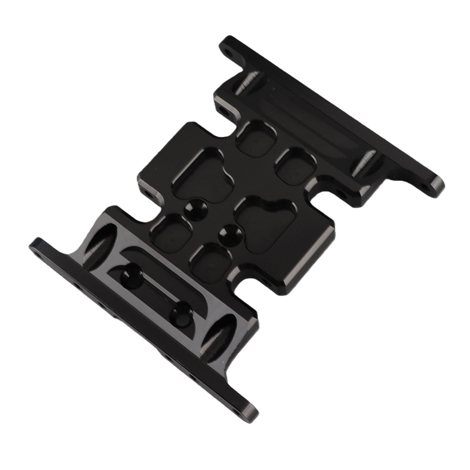 Center Skid Plate, 1:10 Aluminum Center Skid Transmission Plate for AXIAL SCX10 RC Car Model Car Accessories