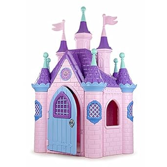 ECR4Kids Jumbo Princess Palace Playhouse, Pink: Amazon.com