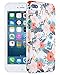 Dimaka iPhone 7 Plus Case, iPhone 8 Plus Case for Girls, Vintage Pattern Case [Floral Cover] 2 Layer Parts Hybrid Cover for iPhone 7 Plus and iPhone 8 Plus (Obsession Camellia)