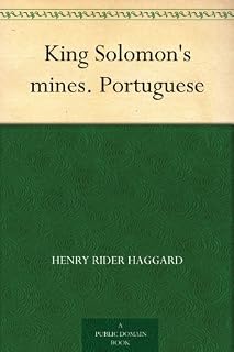 Livro King Solomon's mines. Portuguese