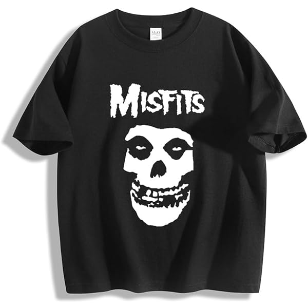 Amazon.com: Misfits T-Shirt Kids Girls Boys Skull Music Band Logo