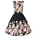 Babyonline Women Floral Spring Garden Vintage 1950's Picnic Party Cocktail Dress