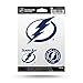 Rico Industries NHL Tampa Bay Lightning Die Cut 3-Piece Triple Spirit Sticker Sheet