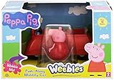 Character Options Peppa Pig Weebles Push Along Wobbily Car (Dispatched from UK)