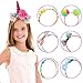 DIY Headbands for Girls - Fashion Headbands - Art & Craft Kit 10 Satin Headbands & 10 Hair Clips with Hair Accessories - Crafts Making Kits Gift for Girls Birthdays, Christmas