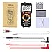 Digital Multimeter TRMS 6000 Counts,LED Intelligent Indicator Jack, Manul Ranging Measuring AC/DC Voltage,AC/DC Current,Resistance,Capacitance,Frequency/Duty,Diode, Continuity test, NCV+LIVE