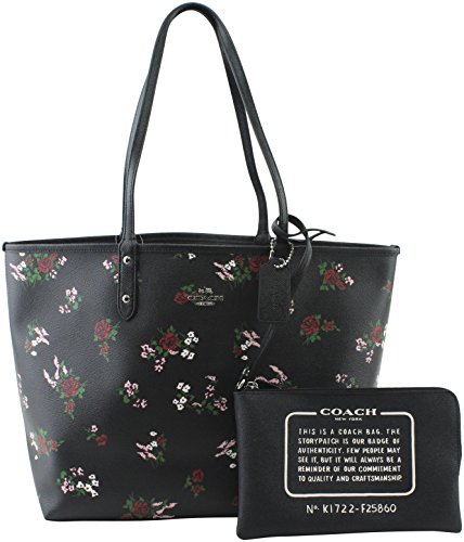 floral coach tote bag