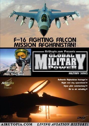 AD76 F-16 USAF Afghanistan Dvd 70 Minutes