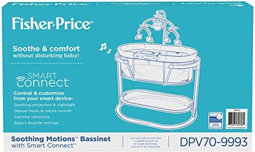 fisher price smart connect soothing motions bassinet