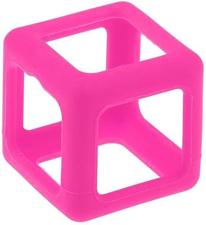 Transer Protective Cover Case For Fidget Cube Stress Relief Focus Toy Accessories Hot Pink Amazon Co Uk Kitchen Home