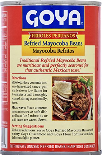 2 Goya+Foods+Refried+Mayocoba+Beans