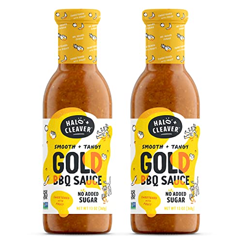 Carolina Gold BBQ Sauce by Halo + Cleaver Reduced Sugar BBQ Sauce