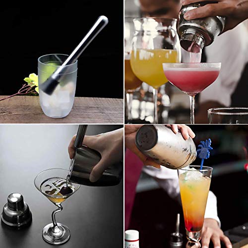 GOLDGE Cocktail Set Cocktail Shaker 18 Teiliges Cocktail Mixer Geschenk Set Bar Zubehör 750ML Cocktailshaker mit… – Bild 2