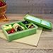 Fit & Fresh Multi-Flex Bento Lunch Box with Flexible Silicone Divider and Ice Packs for Adults and Kids, Green