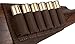 BRONZEDOG Buttstock Ammo Holder Shotgun Shell Pouch 12 (16) Ga 7.62 Cal Adjustable Rifle Stock Cartridge Hunting Accessories (Brown 12 Gauge)