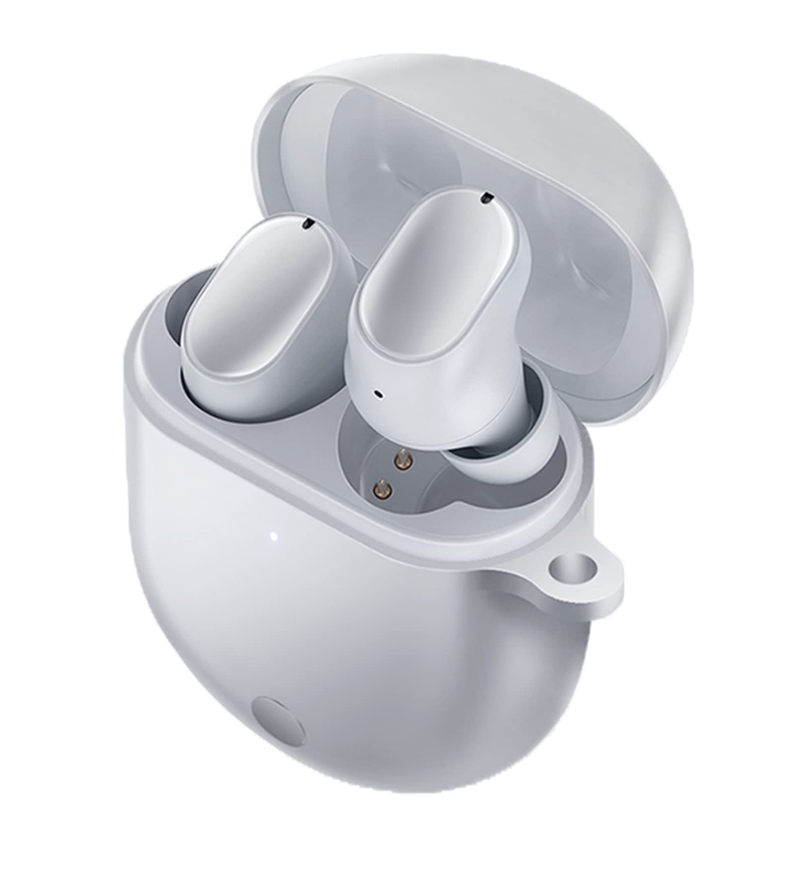 GIOPUEY Cilicone Case for Redmi Buds 3 Pro, Ultra-thin soft Cover, Slim-Fit,Anti-Fall,Not Easy to Dirty, Redmi Buds 3 Pro Case, Redmi Buds 3 Pro Cover - Gray