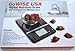 GoWISE USA Multifunction Slim Digital Kitchen Nutritional Scale 11 Lbs Capacity Tempered Glass GW22005