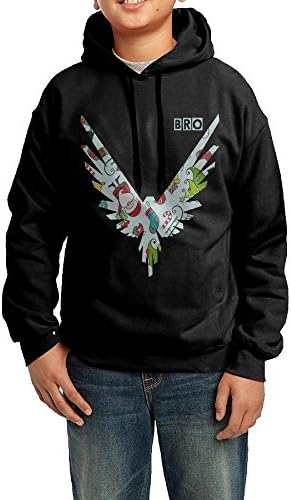 Ongshuquj Tribal Color Parrot Logo Youth Fashion Hooded Sweatshirt It Is Everyday Bro