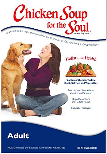 Chicken Soup for the Soul Adult Dog Food - Chicken, Turkey & Brown Rice Recipe, 30 lb