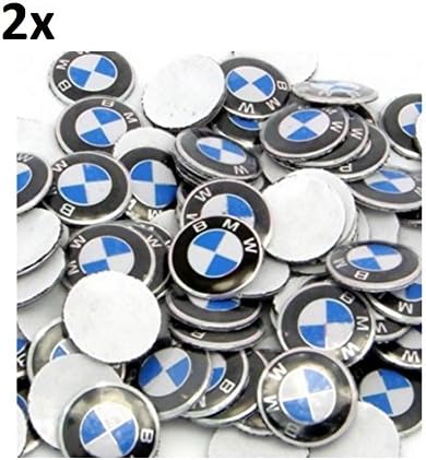 Tecnostore Replacement Stickers in Aluminium for Keys Remote Control