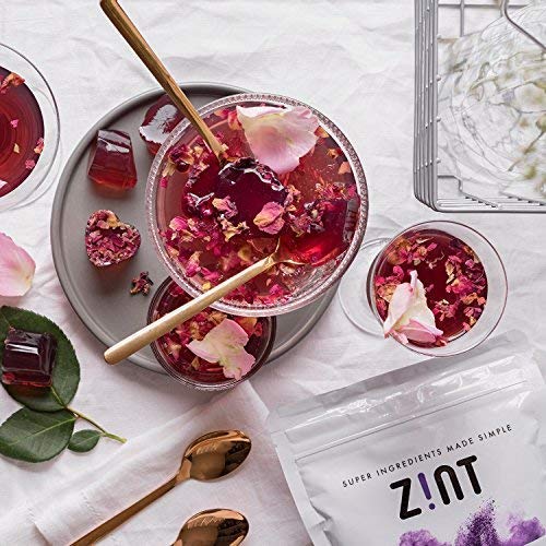 Zint Beef Gelatin Powder: Unflavored Kosher Paleo-Friendly Collagen Protein, 32 oz