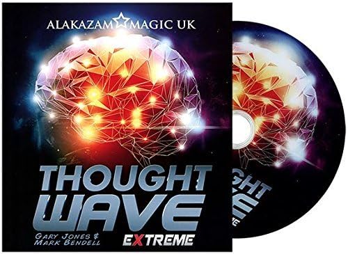 Thought Wave Extreme (Props and DVD) by Gary Jones & Alakazam Magic | DVD | Close Up