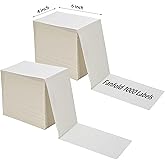 BESTIKER 4”x6” Thermal Labels 2000 Labels, Shipping Label Thermal Paper for Thermal Printers Zebra & Rollo (2 Packs of 1000)