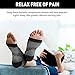 Ankle Brace for Men Women Pair AVIDDA Plantar Fasciitis Socks with Arch Support Compression Ankle Support Foot Sleeve for Achilles Tendon Support Swelling Eases Heel Pain Relief Black Medium