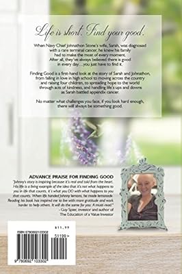 Finding Good One Family S Story Of True Love In The Face Of Cancer Celebrating Life S Blessings And Spreading Positivity As Teamstone By Stone Johnathon Amazon Ae