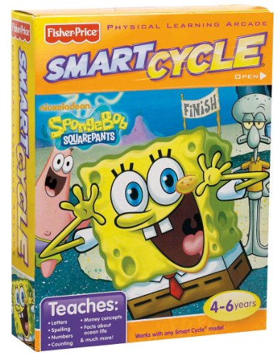 Fisher-Price Smart Cycle [Old Version] SpongeBob Software Cartridge - Thumbnail 3