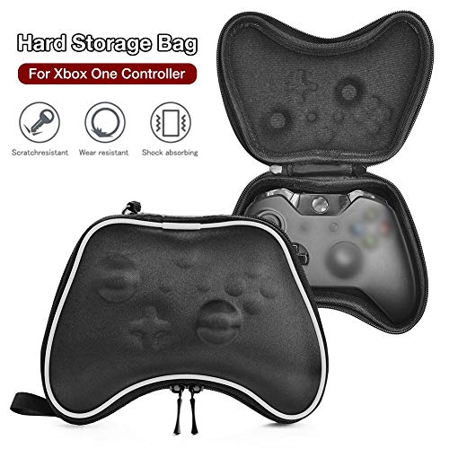 Controller Carry Case, Portable Hard Storage Bag for Xbox One Controller for Travel Portable Protective Bag
