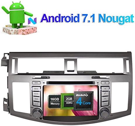 8 Inch Android 7.1 Car Stereo CD DVD Player In Dash Car Radio Head Unit with Bluetooth GPS Navigation for Toyota Avalon 2007-2010 Support FM AM RDS Mirror Link WIFI 3G SD USB 1080P Backup Camera