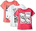 Hello Kitty Girls' Little Girls' 3 Pack T-Shirt Shirt, Multi Color Too Cute, 6X