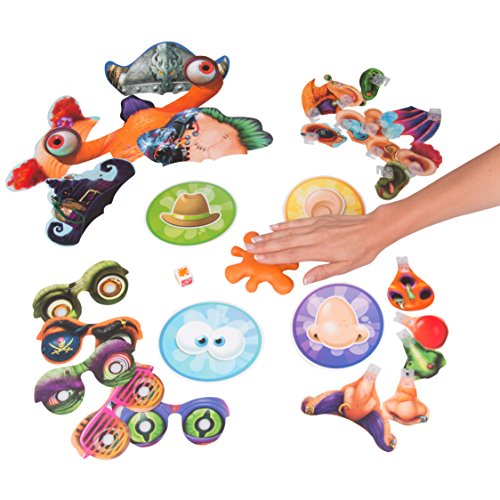 Stoopido - the Game of 1000 Silly Faces - Includes 25 Double-Sided Face Masks for Endless Combinations - Ages 6+