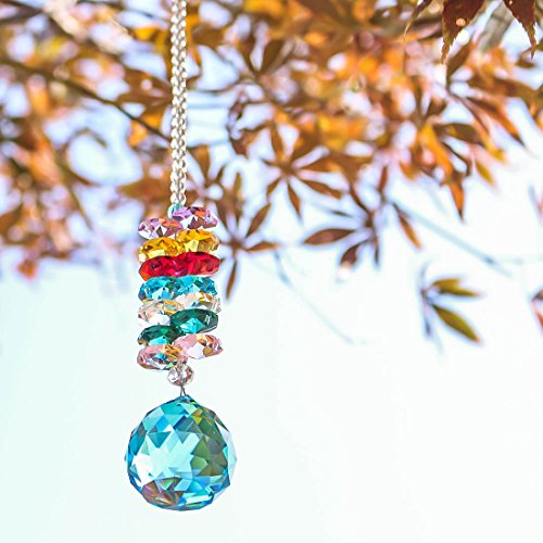 H&D 30mm Crystal Ball Prism Rainbow Maker Collection Hanging Suncatcher Wedding Favors
