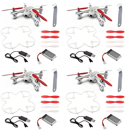 4 x Quantity of Hubsan X4 H107D FPV BNF Combo No Controller 4 x Quantity of Hubsan X4 H107D FPV BNF Combo No Controller