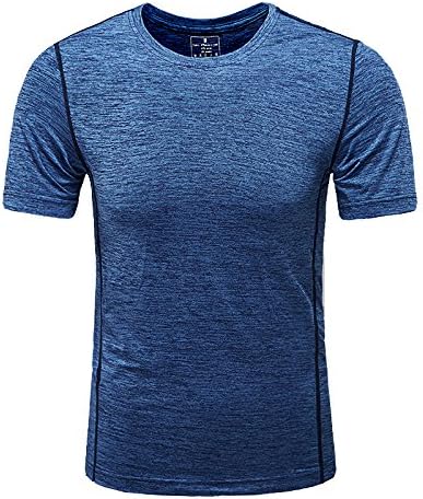 Meatfly Men's Solid Rashguard UPF 50+ Swim Shirt (blue, XX-Large)