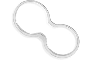 Chrome Front Cup Holder Frame Cover Trim for 2011-2021 for Jeep for Grand for Cherokee for Accessories