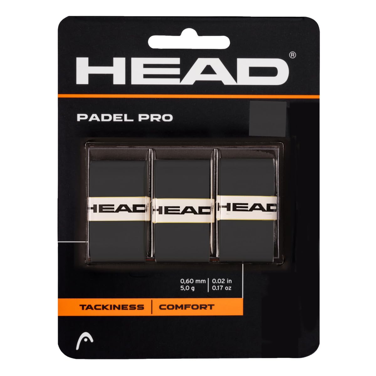 HEAD Padel Pro Overgrip (Black)
