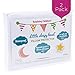 Little Sleepy Head Toddler / Travel Pillow Protectors for Pillows 13x18 and 14x19 (2-Pack)