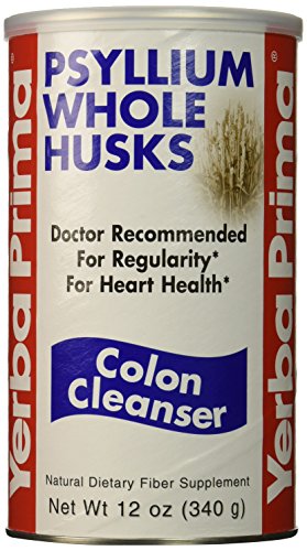 Yerba Prima Psyllium Whole Husks Colon Cleanser, 2 Count