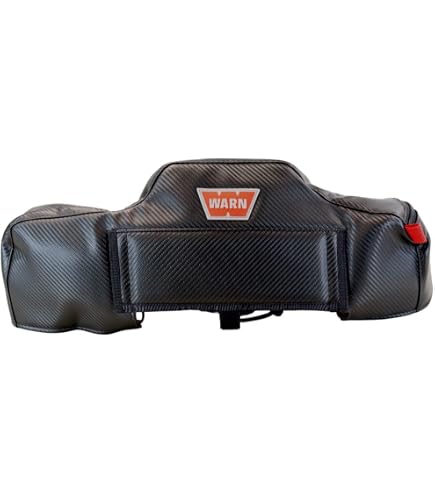 Amazon.com: WARN 102642 Stealth Series Winch Cover, Fits: VR8