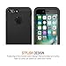 iPhone 7 Plus Case, Trianium [Duranium Series] Heavy Duty Protective Cases Shock Absorption Hard Covers w/Built-in Screen Protector+ Holster Belt Clip Kickstand for Apple iPhone 7 Plus 2016 - Black