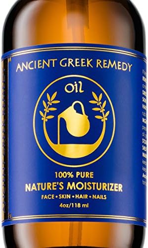 100% Organic Blend of Olive, Lavender, Almond and Grapeseed oils with Vitamin E. Daily Moisturizer for Skin, Hair, Face, Cuticle, Nail, Scalp, Foot. Pure Cold Pressed, Full Body oil for Men and Women