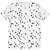 ComfyCamper Adult Mens Dalmatian Shirt - Men Women Teens TShirt Dog Costume Cosplay Halloween Costume Dalmation